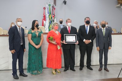 José Luis Crivellin é homenageado em sessão solene 
