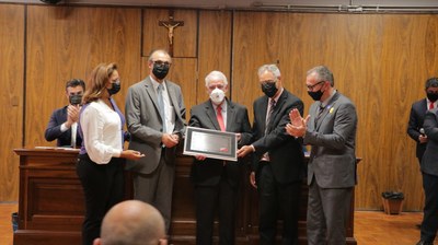 Legislativo faz homenagem a Geraldo Francisco Pinheiro Franco