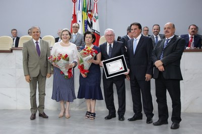 Manoel Pereira Calças é homenageado na Câmara
