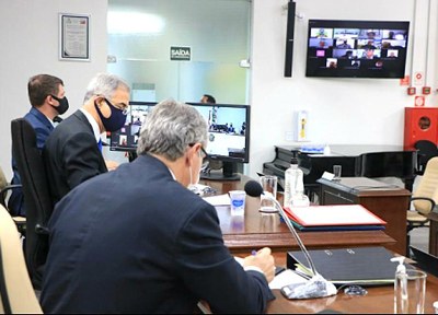 Mesa diretora da Câmara faz reunião para definir retomada de atividades no Legislativo