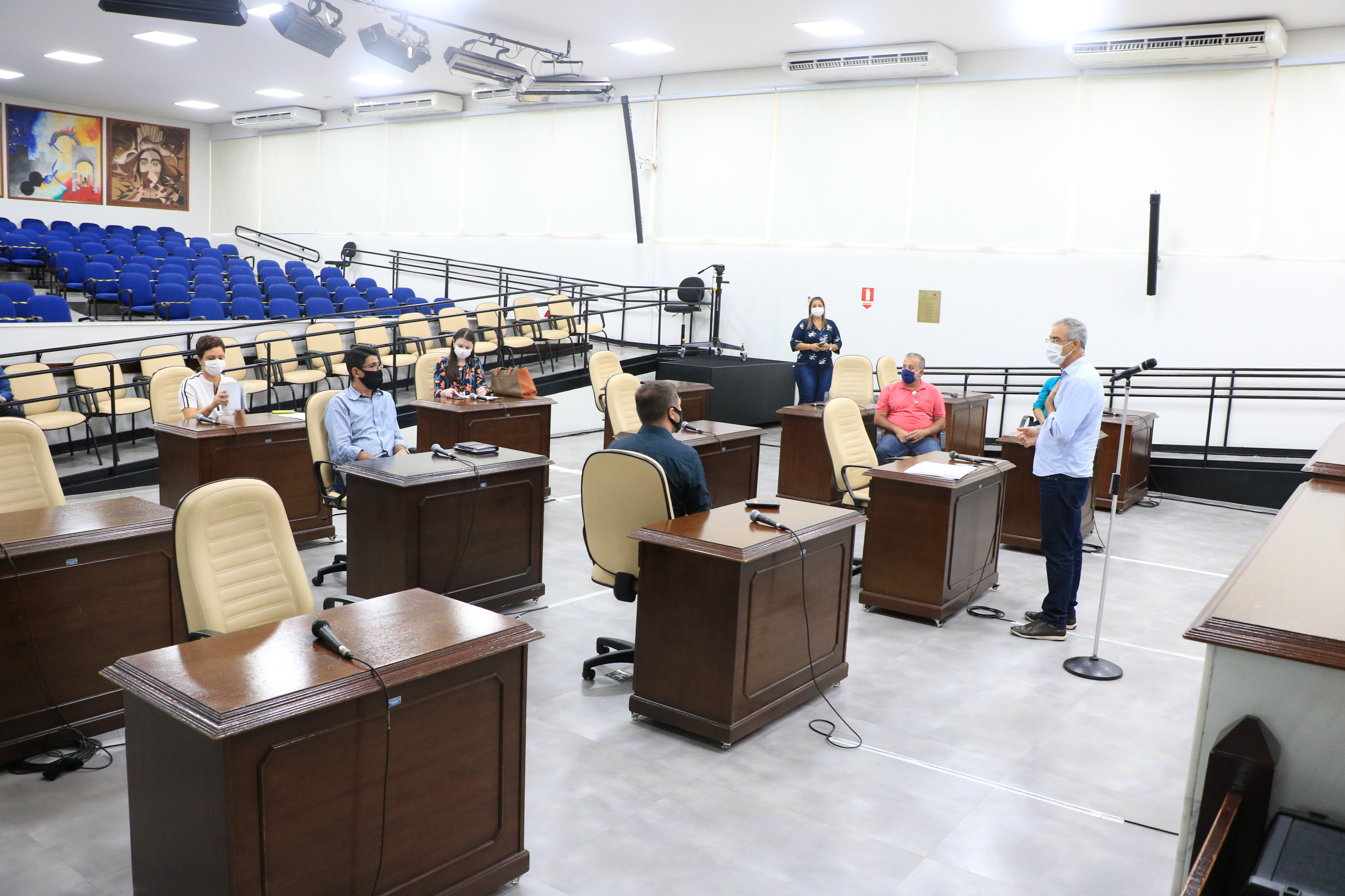 Mesa Diretora se reúne para debater criação de Frentes Parlamentares