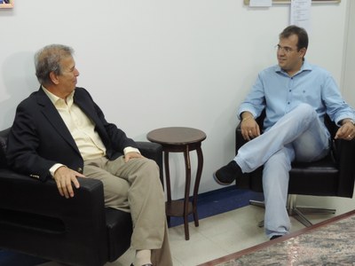 Ministro de Portos visita a Câmara de Rio Preto