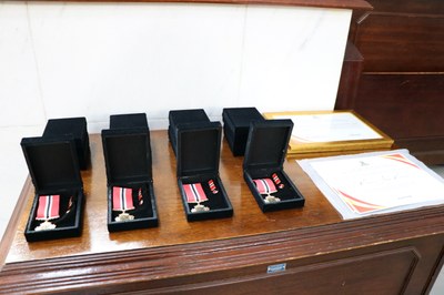 Oficiais das polícias civil e militar e GCM são homenageados