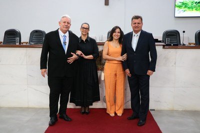 Orlando de Azevedo e João Dulizia são homenageados em sessão solene