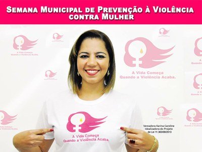 Outubro traz a Semana de Prevenção à Violência Contra a Mulher