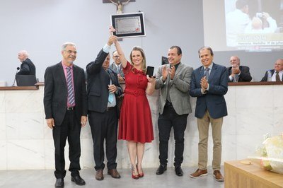Paula Sodré é homenageada pela Câmara Municipal