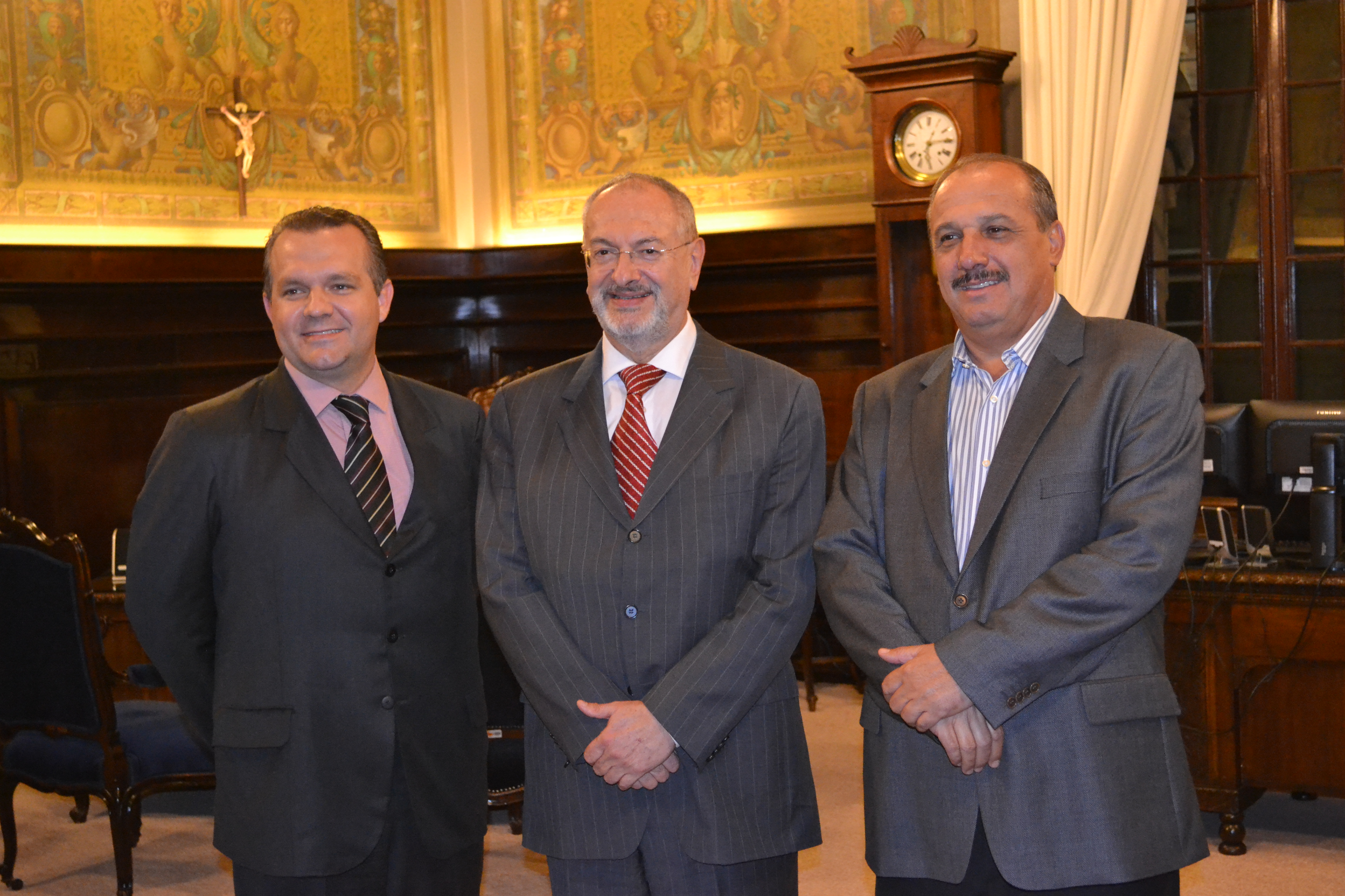Pauléra visita presidente do Tribunal de Justiça de SP