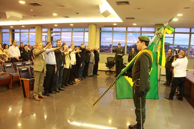 Prefeitos da região tomam posse como presidentes de juntas militares