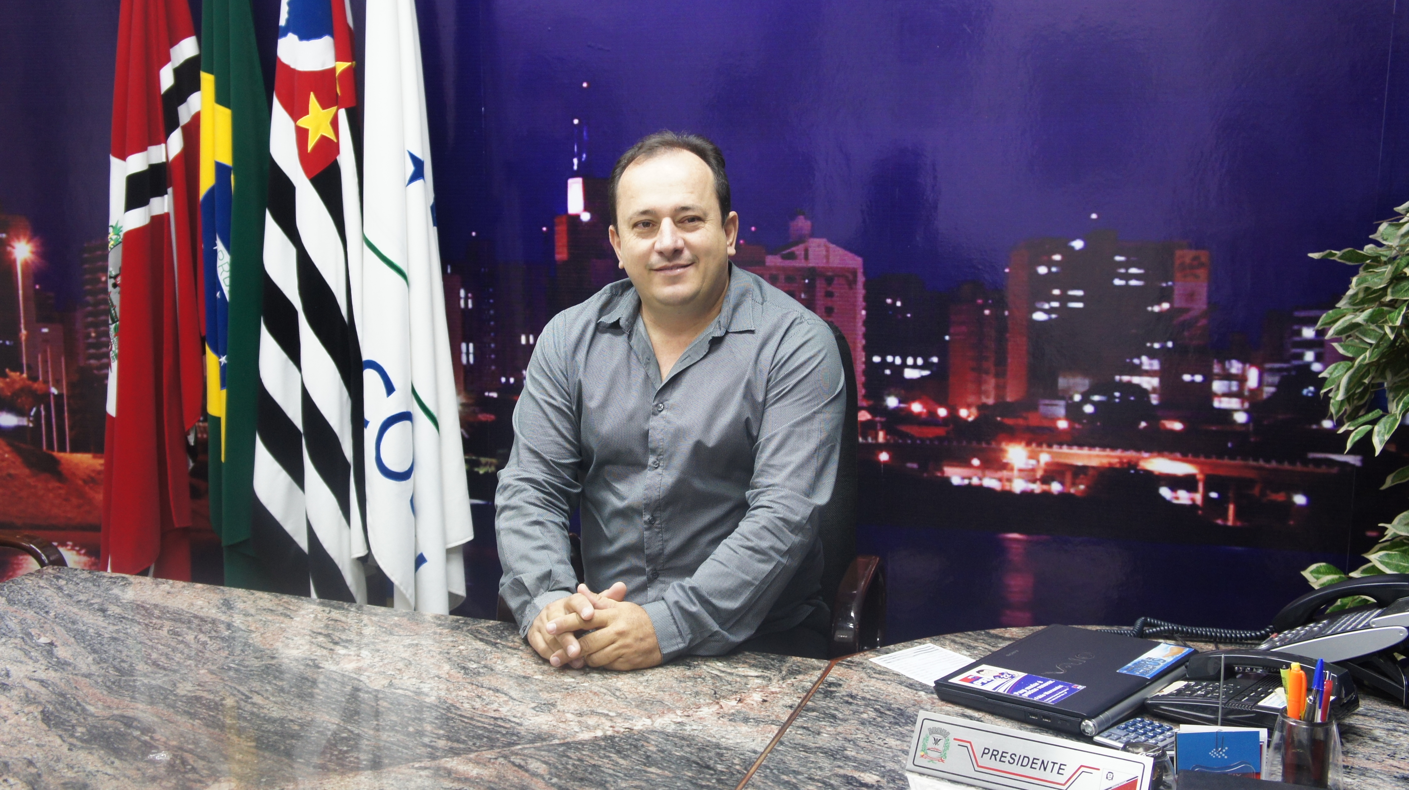 Presidência da Câmara é assumida pelo vereador Márcio Larranhaga