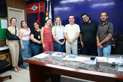 Presidência recebe visita de conselheiros tutelares
