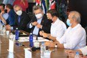 Pedro Roberto acompanha assinatura da lei da Região Metropolitana de Rio Preto Presidente acompanha criação da Região Metropolitana de RP