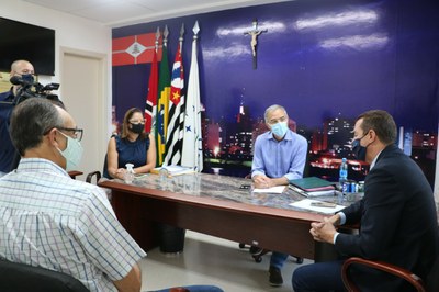 Presidente do Legislativo recebe deputado Itamar Borges
