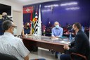 Presidente do Legislativo recebe deputado Itamar Borges
