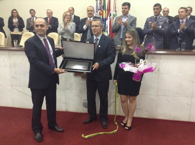 Promotor recebe Título de Cidadão Riopretense