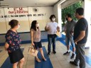 Rillo e Atem fazem vistoria na escola municipal Darcy Ribeiro 