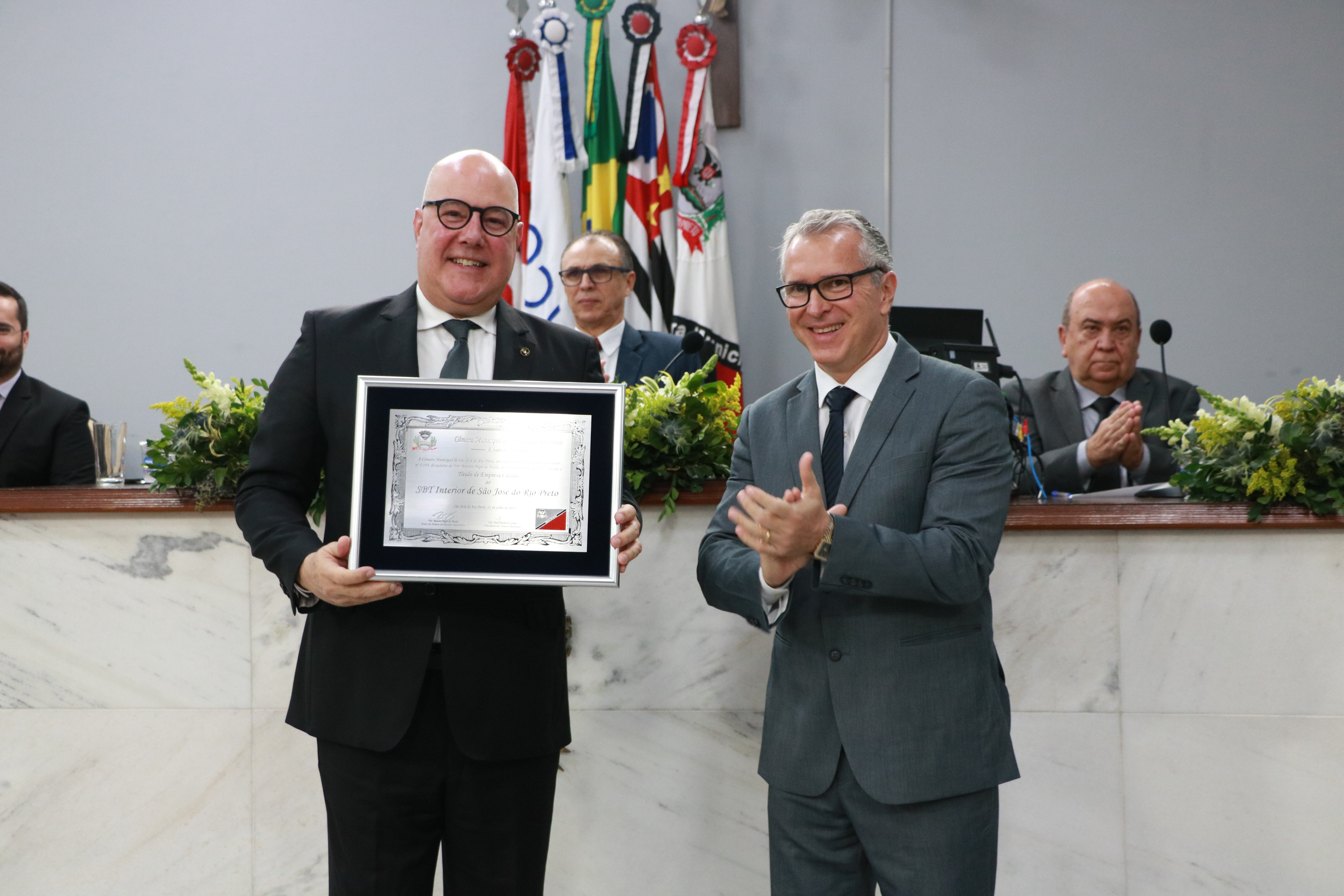 SBT Interior recebe título de Empresa Cidadã