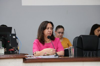 Secretária de Educação é sabatinada pela Câmara