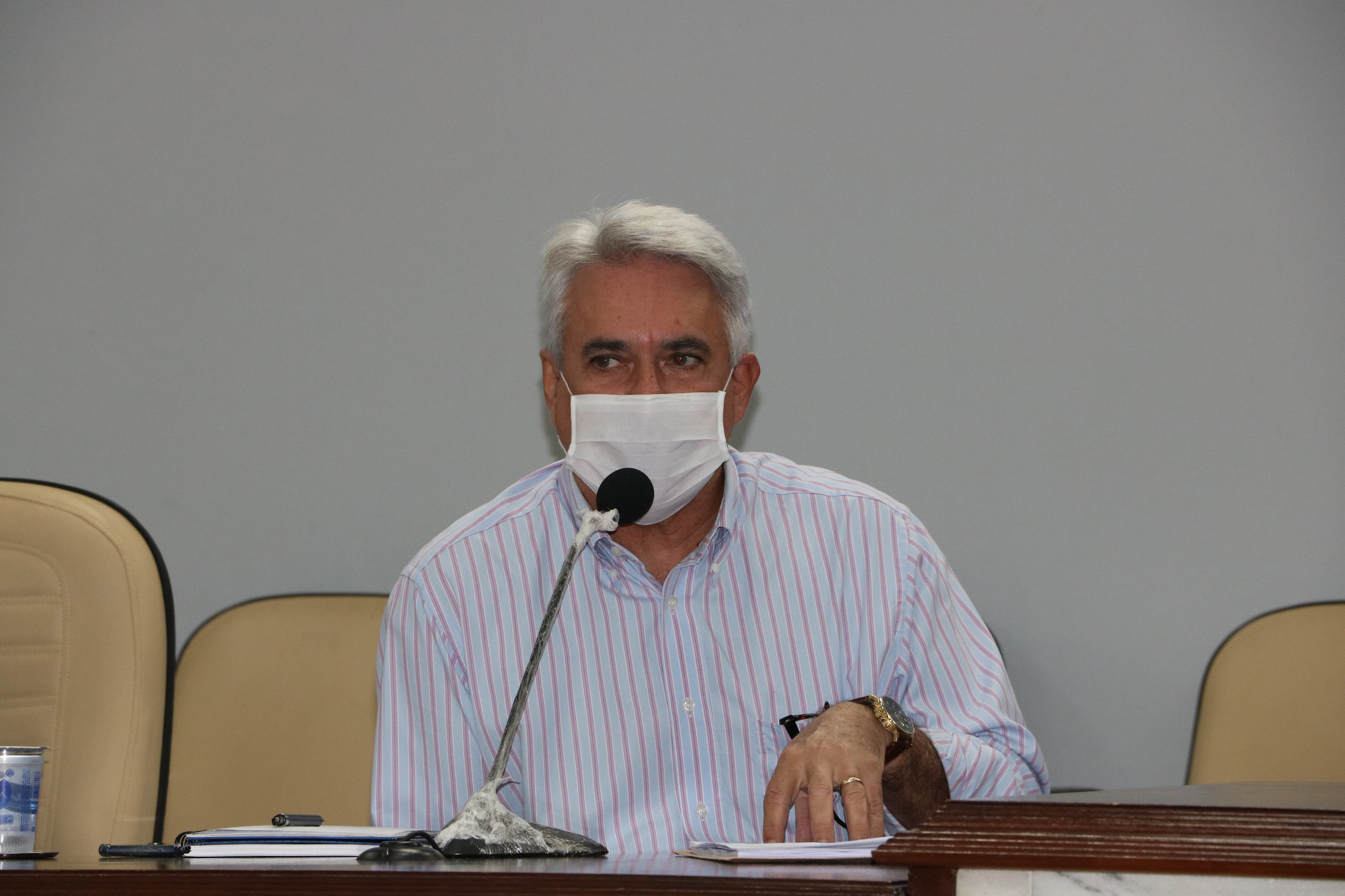 Secretário de Trânsito fala à Frente Parlamentar Covid
