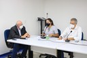 Secretário responde a questionamentos da Frente Parlamentar