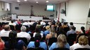 Servidores participam de reunião sobre modelo de gestão