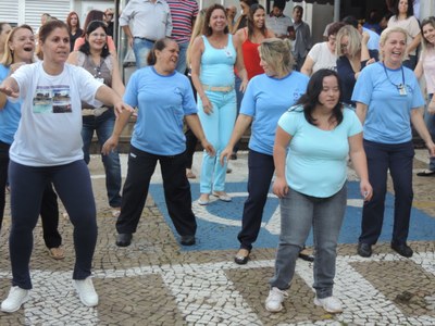 Servidores participam do Dia do Desafio
