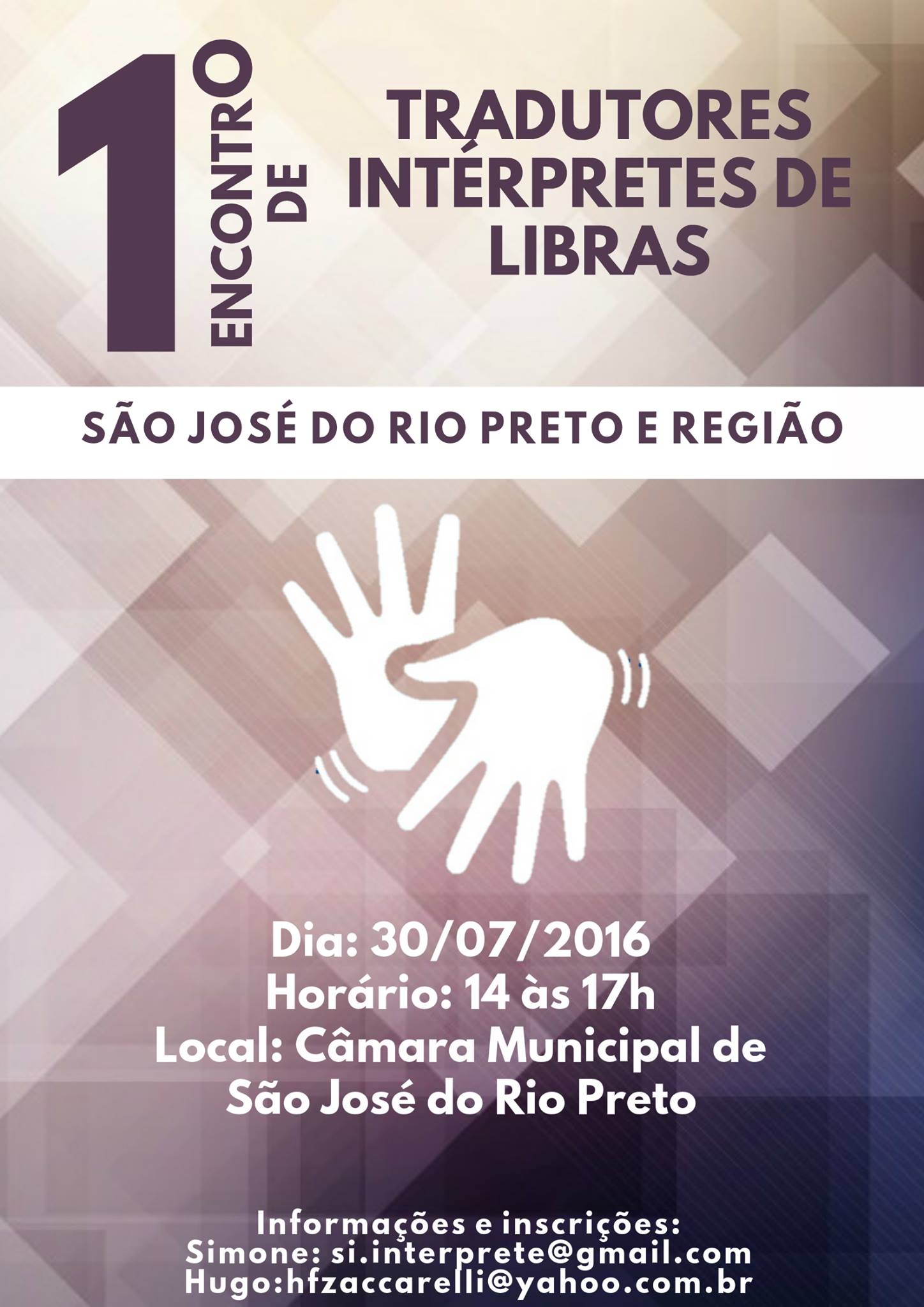 Câmara sedia Encontro de Intérpretes de Libras