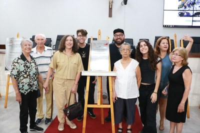 Solenidade na Câmara homenageia personalidades
