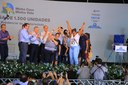 Temer participa da entrega das 1,3 mil casas do Solidariedade
