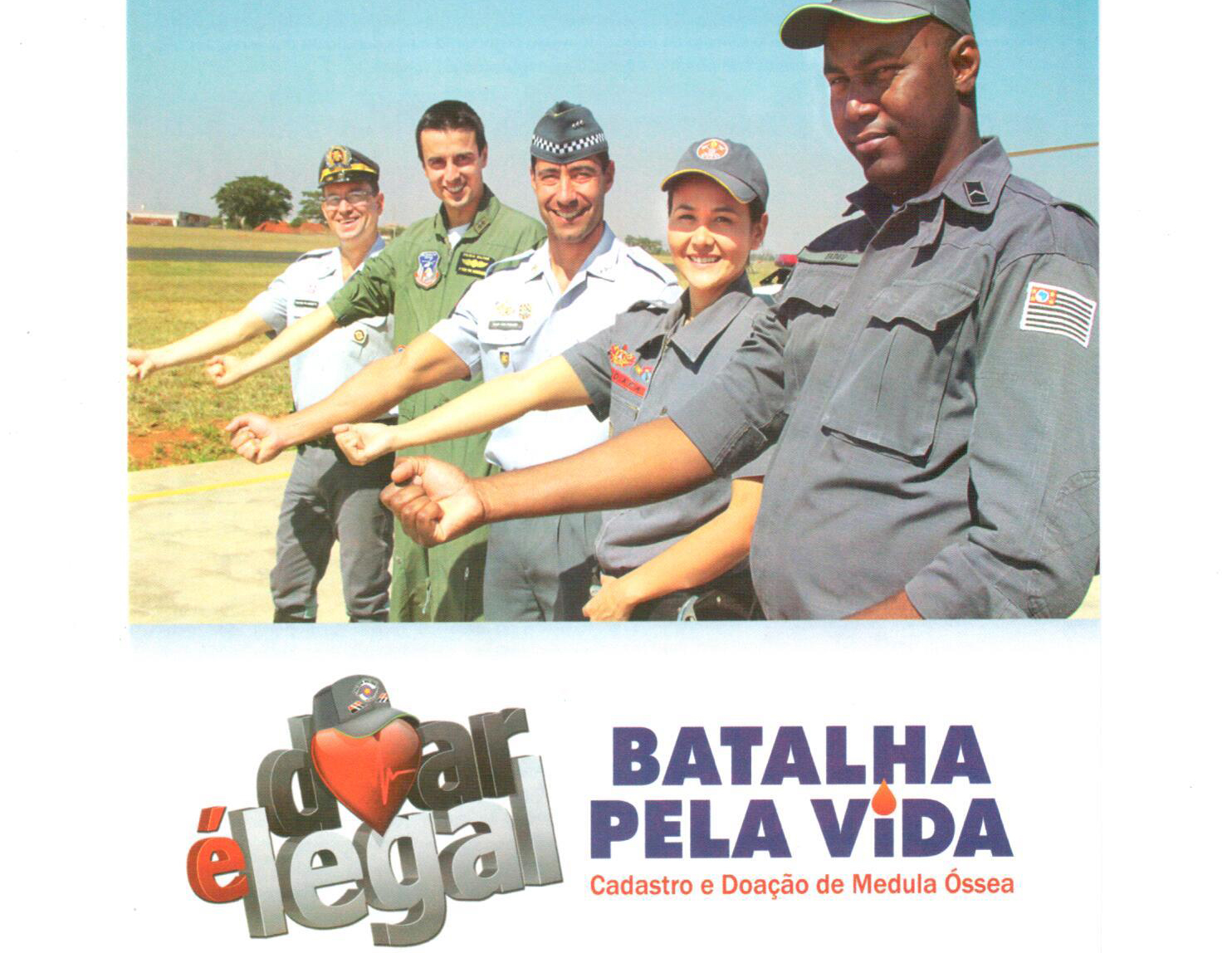Tenente fala de doação de medula óssea à TV Câmara