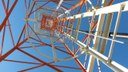 Antena da TV Câmara fica ao lado da TV TEM TV Câmara prepara abertura do sinal