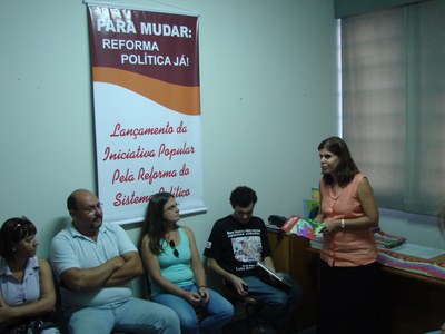 Celi apoia reforma do sistema político