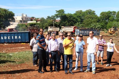 Vereadores acompanham início do 'faxinão' na zona norte