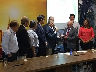 Vereadores acompanham lançamento do Instituto Federal