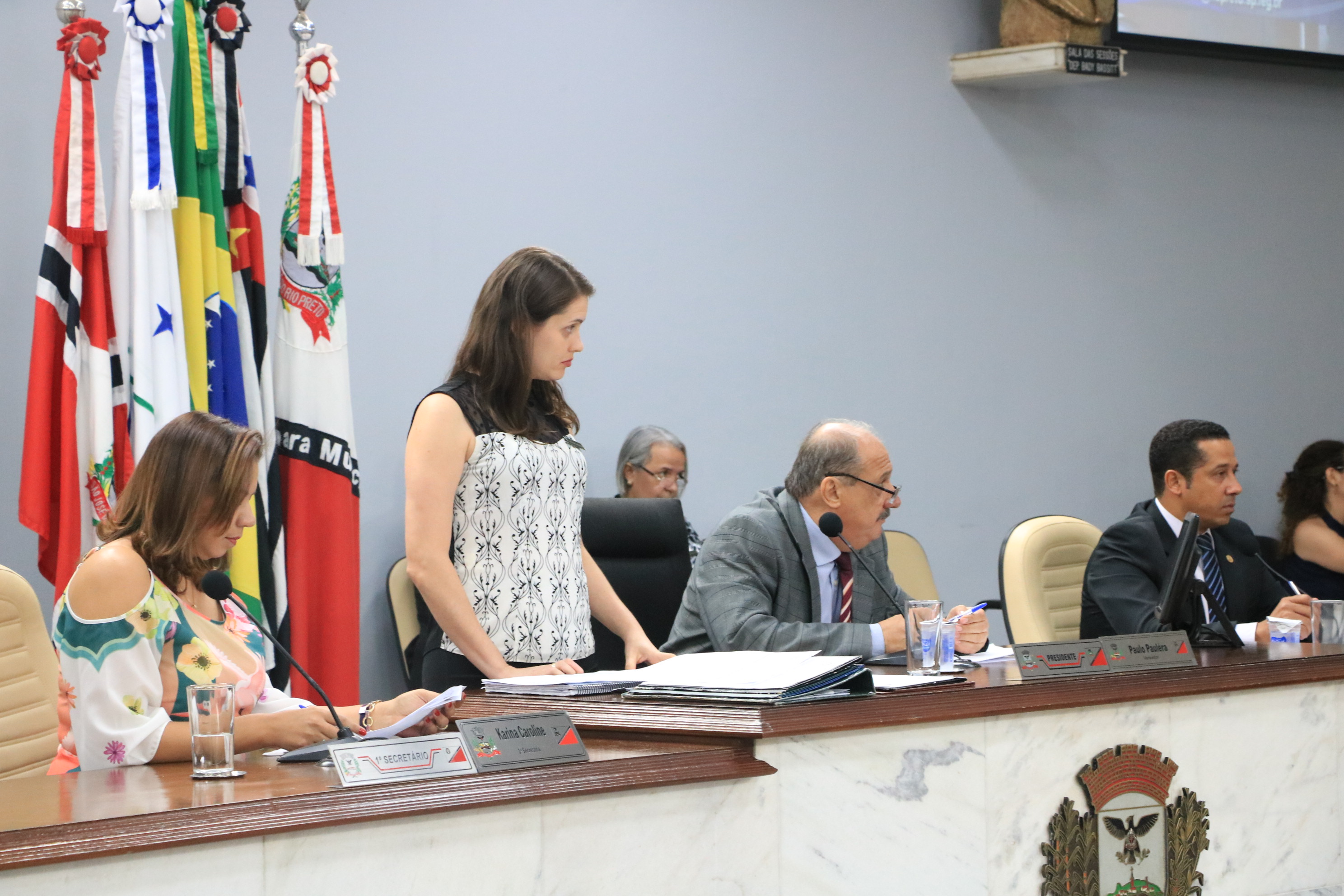 Vereadores analisam nove projetos na 36ª sessão ordinária de 2019