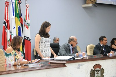 Vereadores analisam nove projetos na 36ª sessão ordinária de 2019