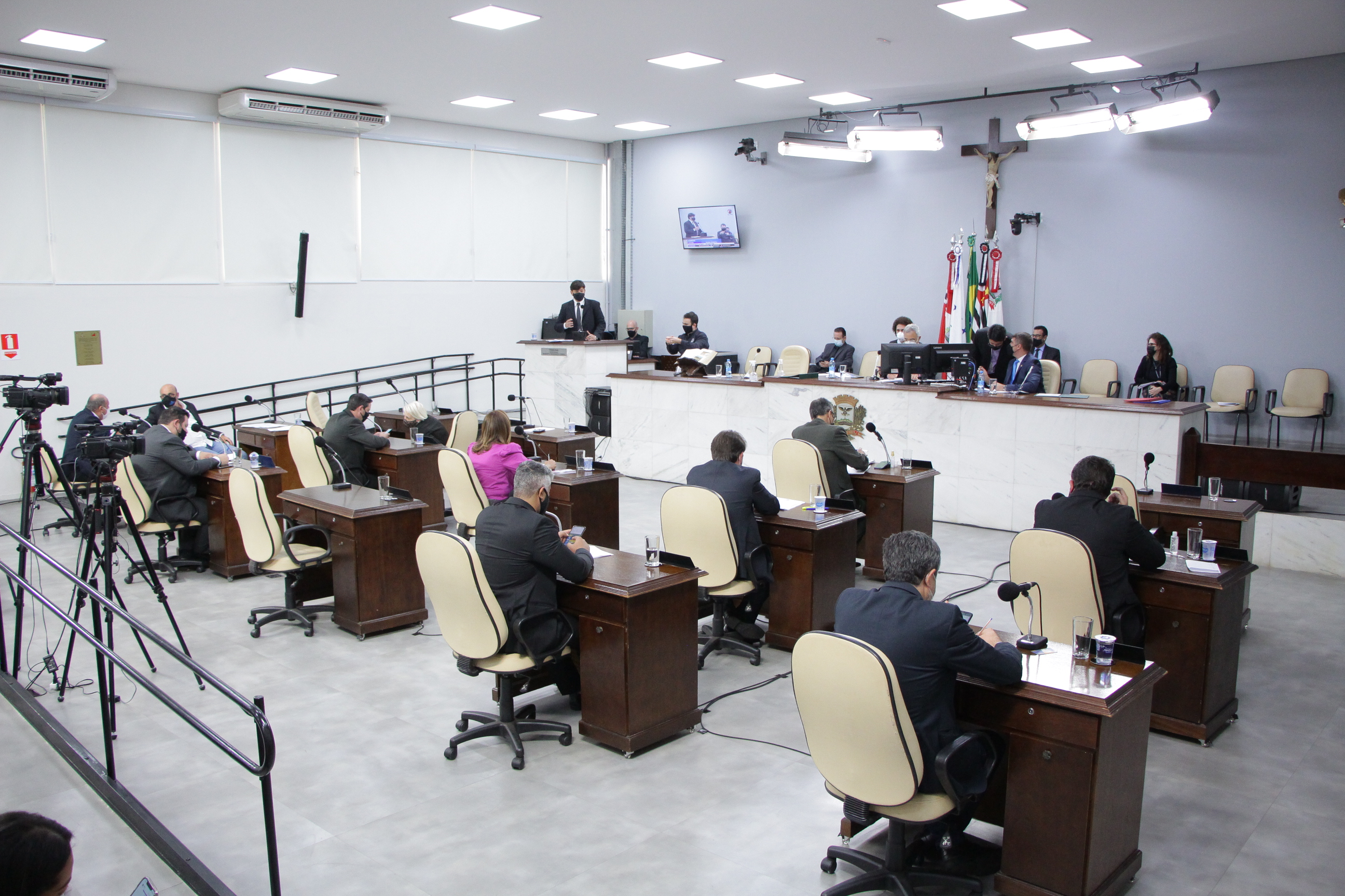 Vereadores analisam 14 propostas na 29ª sessão ordinária