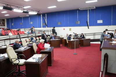 Vereadores analisam dez projetos na 27ª sessão ordinária