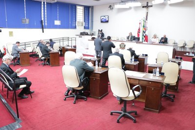 Vereadores analisam nove assuntos na próxima sessão