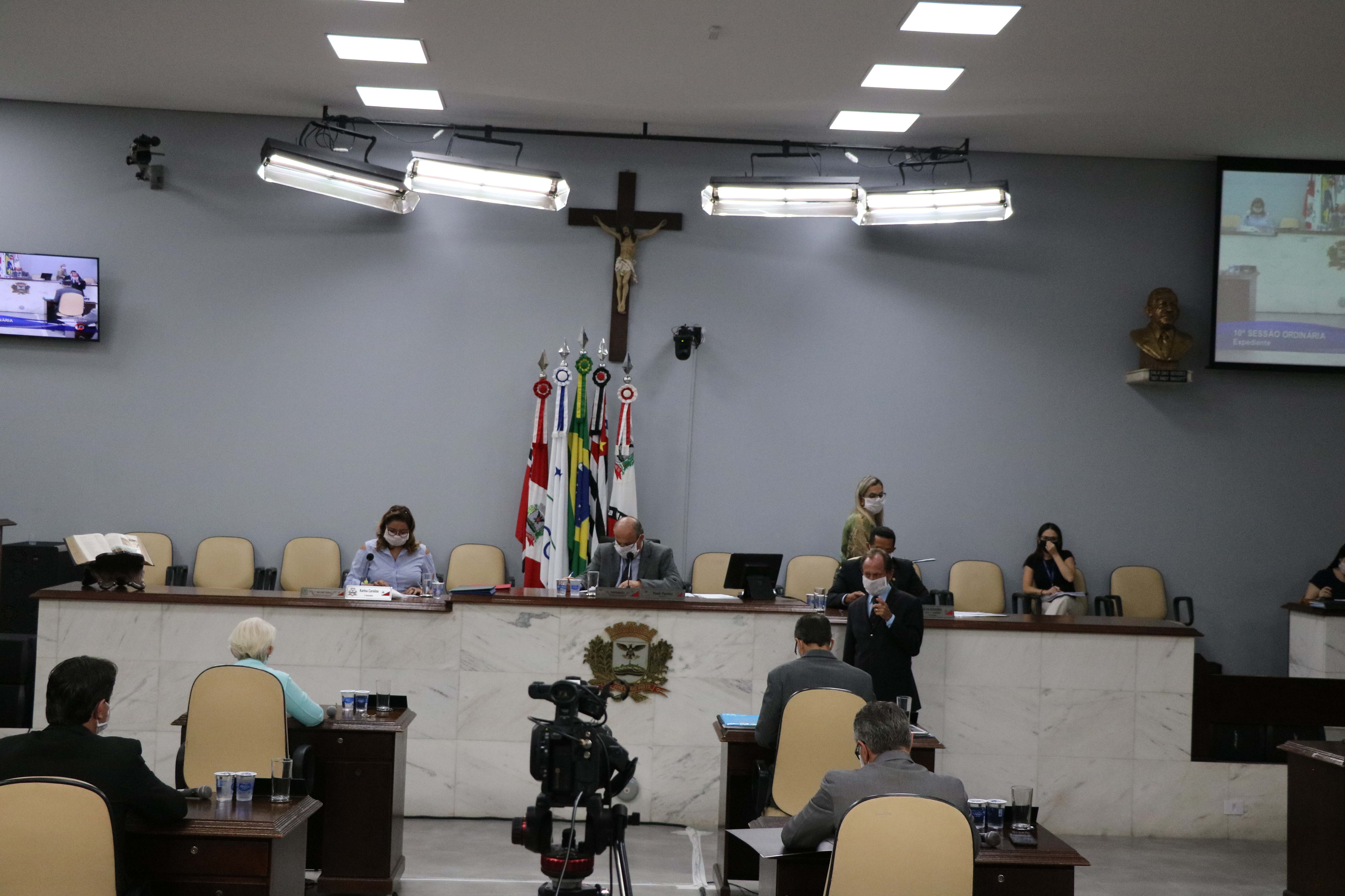 Vereadores analisam sete projetos na 11º Sessão Ordinária
