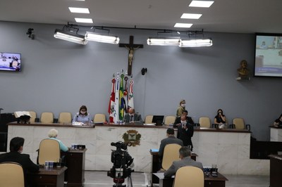 Vereadores analisam sete projetos na 11º Sessão Ordinária