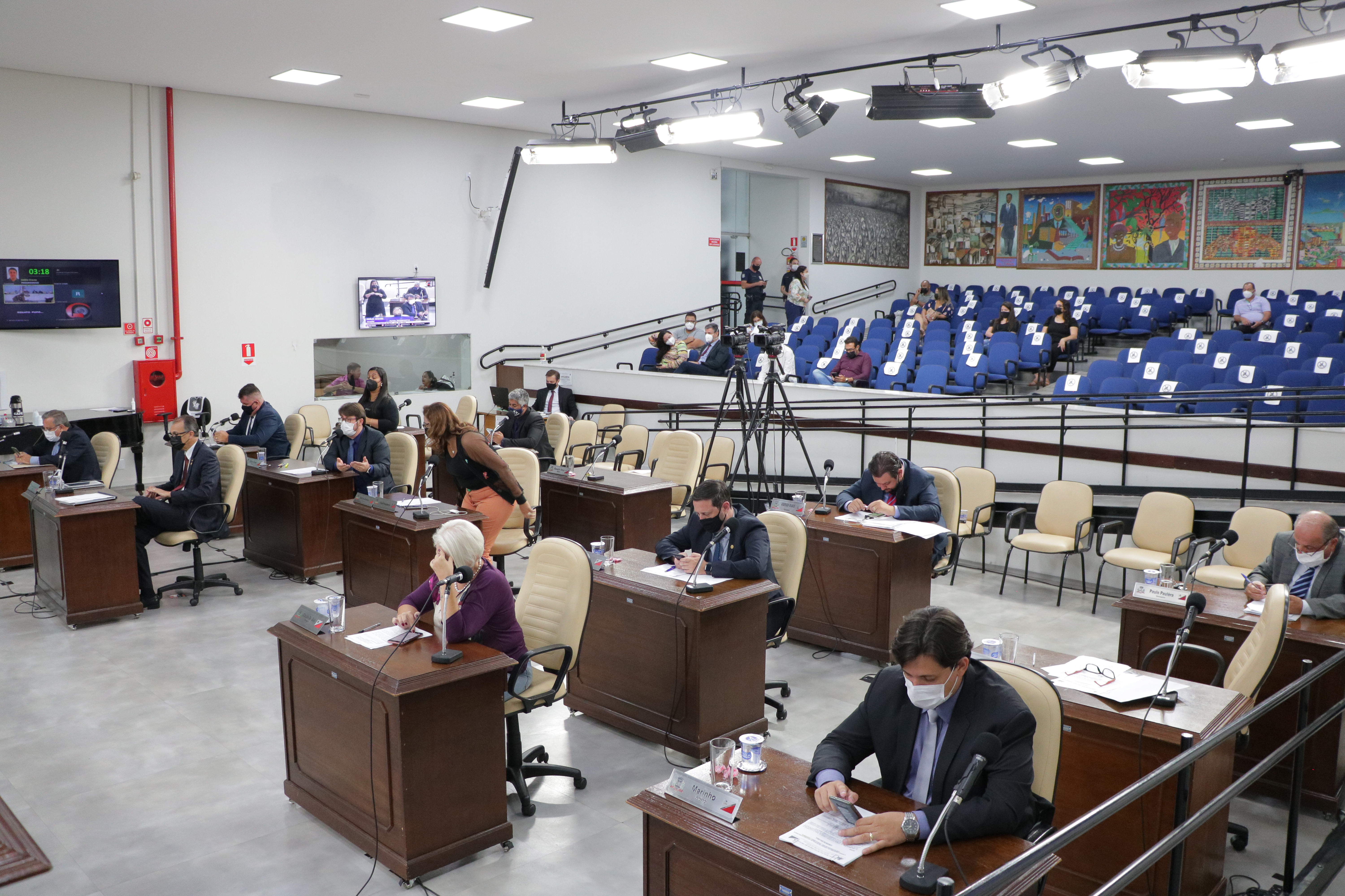 Câmara aprova três propostas na 6ª ordinária de 2022