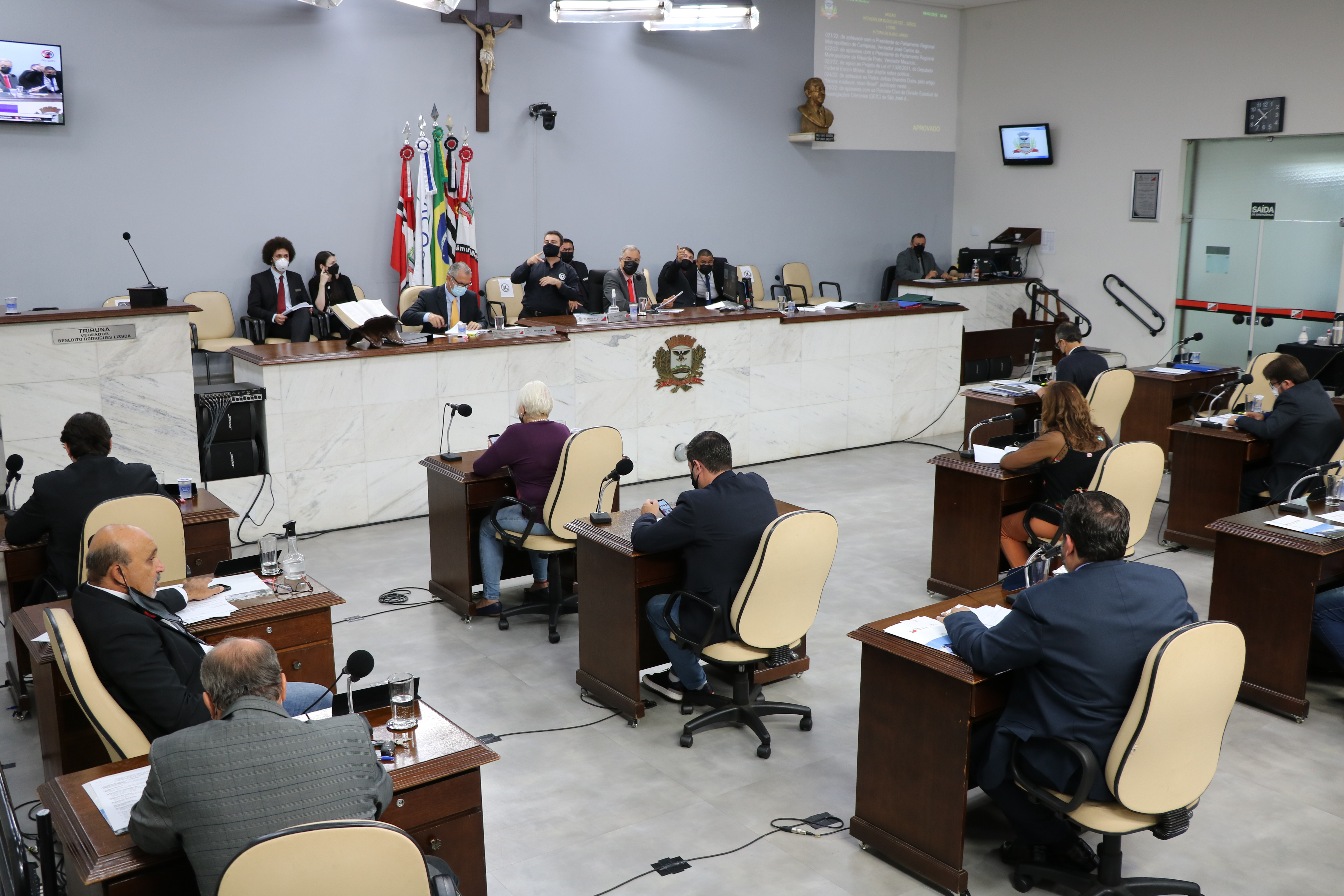 Vereadores aprovam três projetos de lei na 5ª sessão ordinária