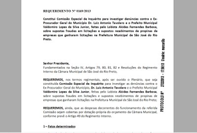 Vereadores assinam CEI para investigar licitações