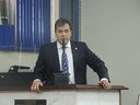 O presidente Fabio Marcondes foi um dos vereadores que usaram a tribuna Vereadores rejeitam um projeto e adiam votação de outros três