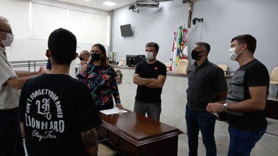 Vereadores se reúnem para debater composição de comissões