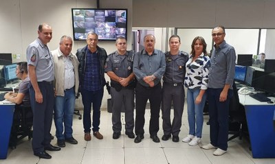 Vereadores visitam Centro de Operações da Polícia Militar
