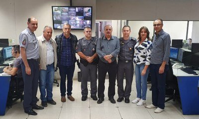 Vereadores visitam Centro de Operações da Polícia Militar