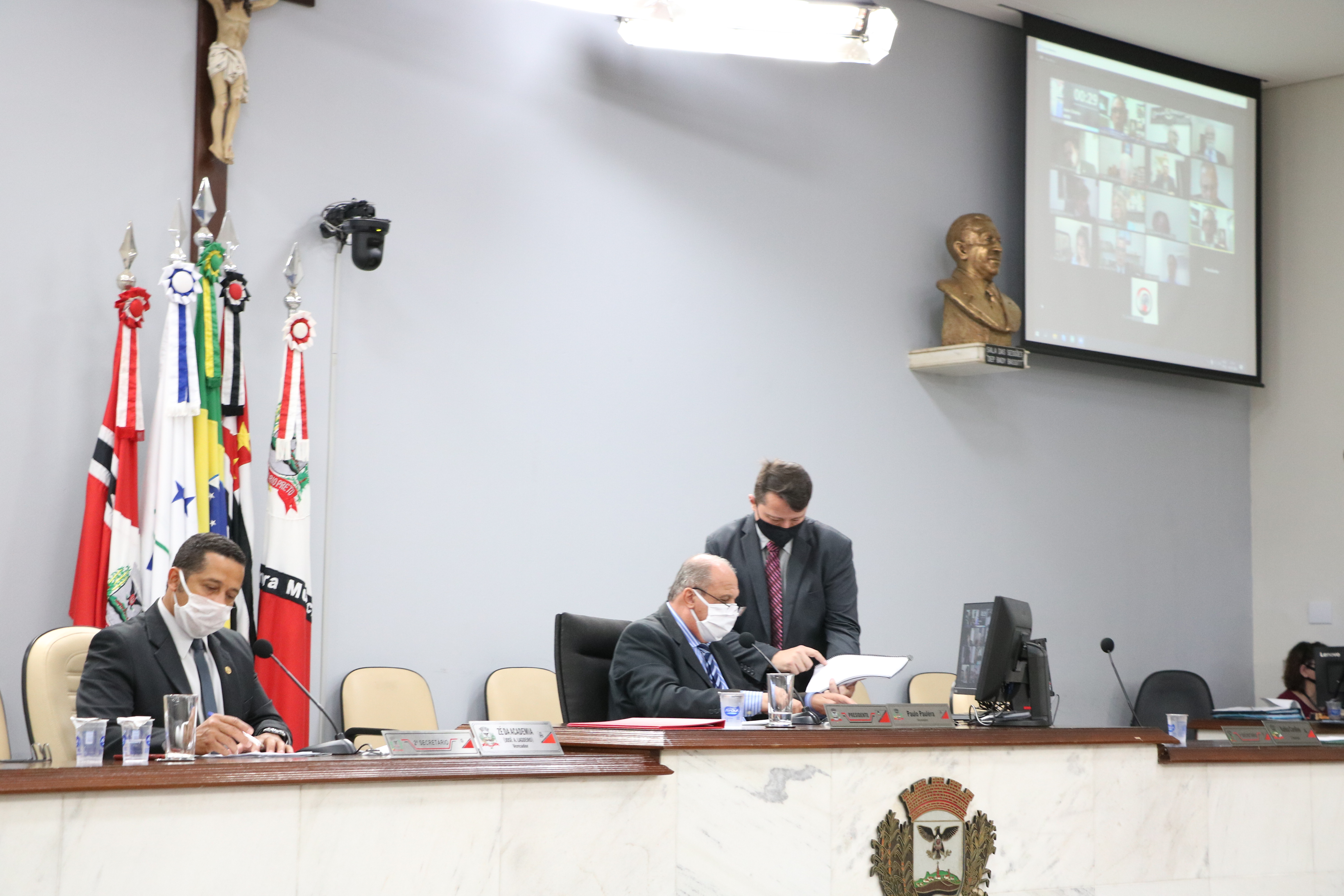 Vereadores votam seis projetos na 23ª Sessão Ordinária