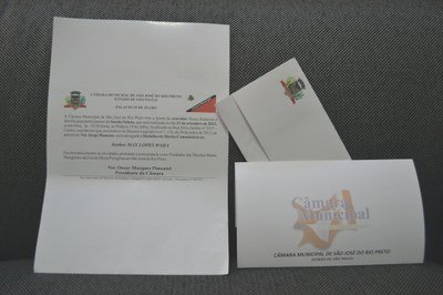 Foto: Suelen Tavares/AICM - A empresa vencedora deverá confeccionar até 15 mil convites (foto) para Sessões Solenes, até 150 mil folhas de papel ofício timbrado e até 15 mil envelopes timbrados durante um ano Albert Digital vence pregão de materiais gráficos