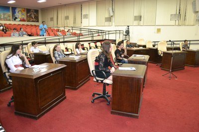Vereadores mirins realizam sessão nesta quarta